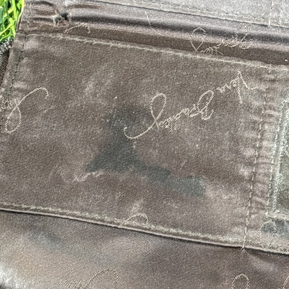 Vera Bradley Quilted Zip Wallet Brown Pink Floral Cotton Wristlet - Picture 6 of 10